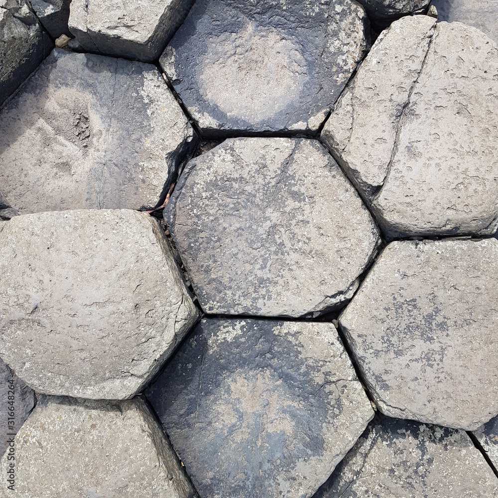 Obraz premium basalt columns