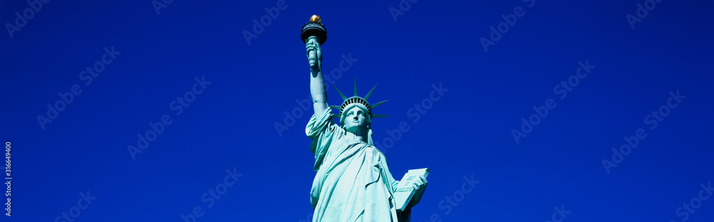 Obraz premium Statue of Liberty and torch, New York City, NYT