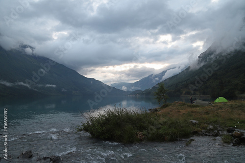 Wild camping in Norway