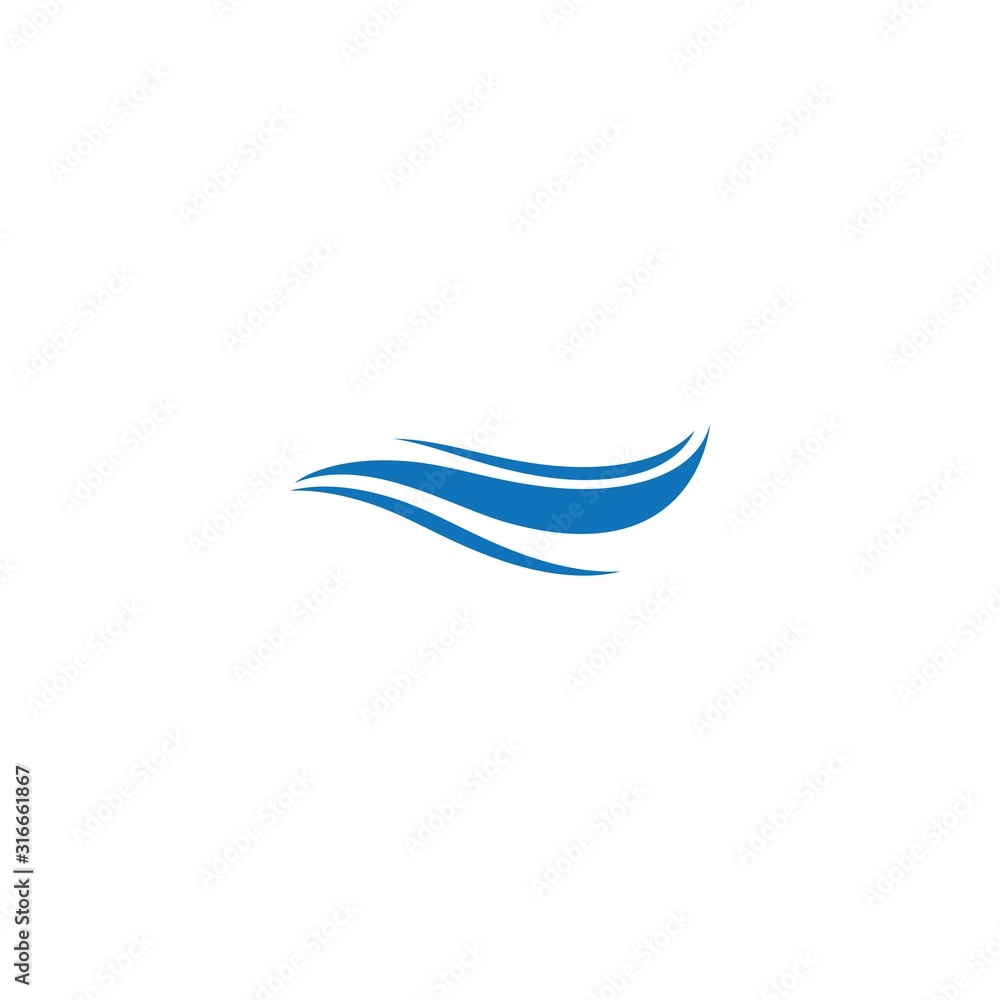 Water wave Logo Water wave Logo