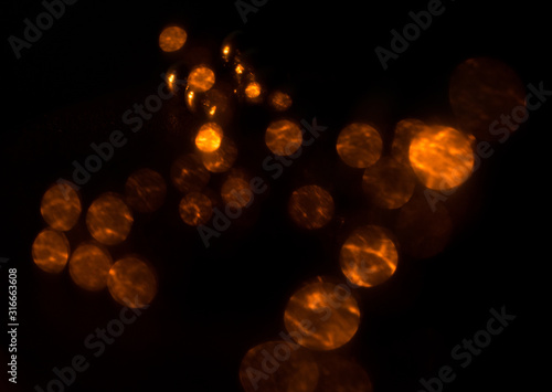 Abstract Bokeh lights effect, unfocused