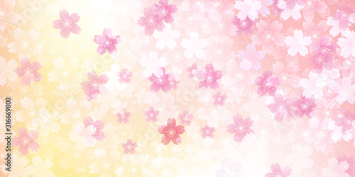 桜　春　花　背景