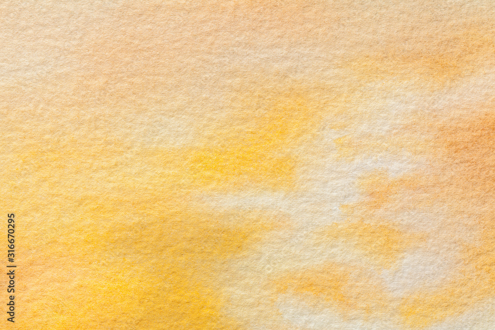 Abstract art background light yellow and golden colors. Watercolor painting on canvas with gradient. Abstract art background light yellow and golden colors. Watercolor painting on canvas with gradient.