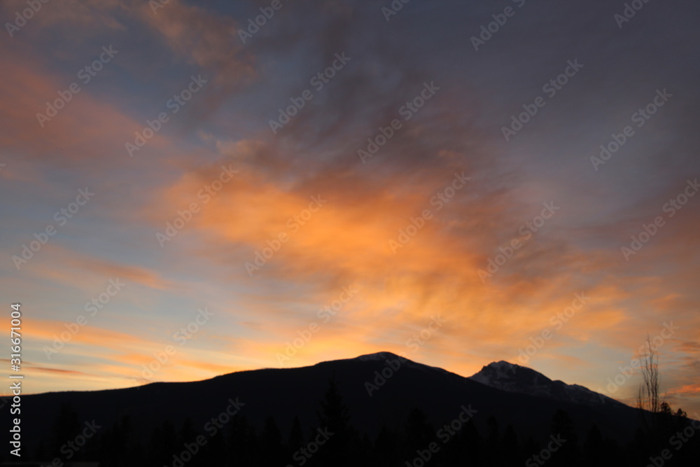 October Sunrise, Jasper National Park, Alberta October Sunrise, Jasper National Park, Alberta