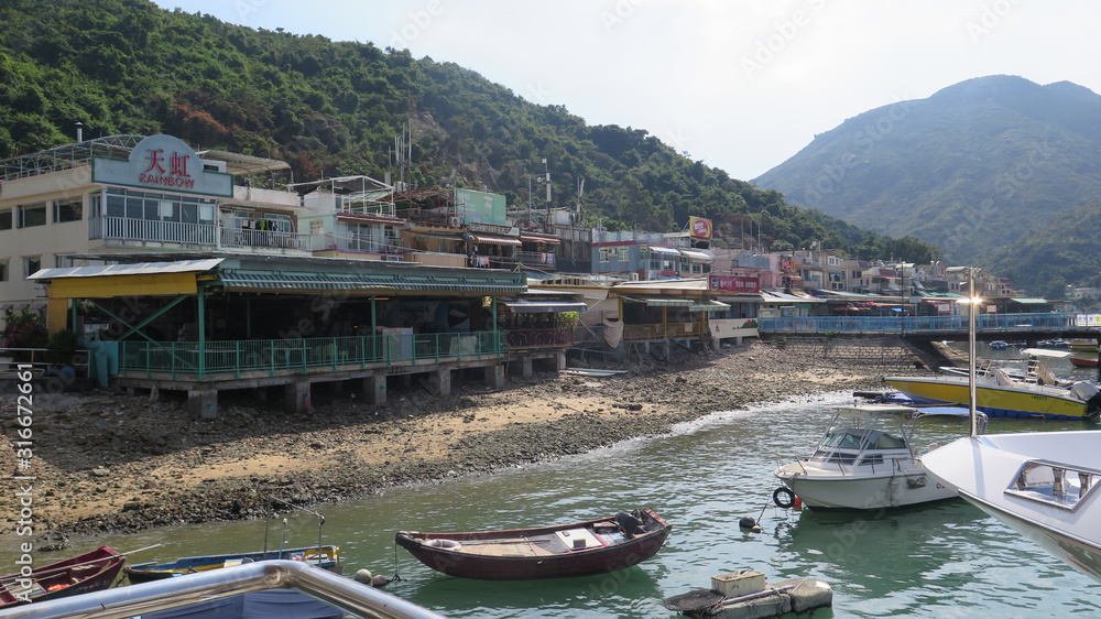 Lamma Island waterfront