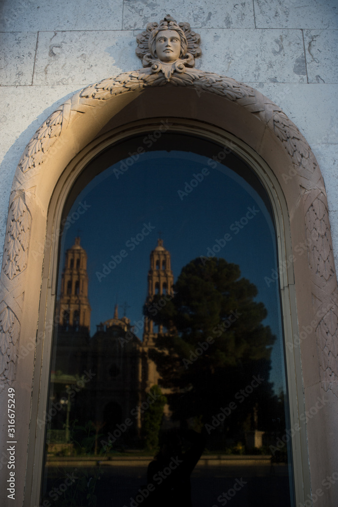 Chihuahua DownTown Cathedral and Town Hall