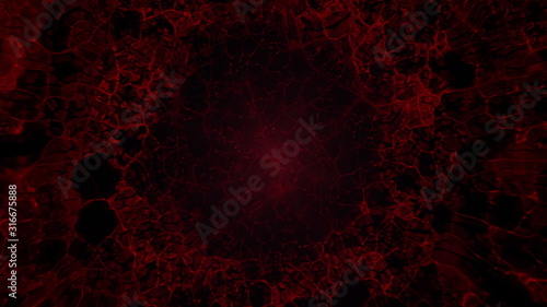 Red Abstract Background for Media Production