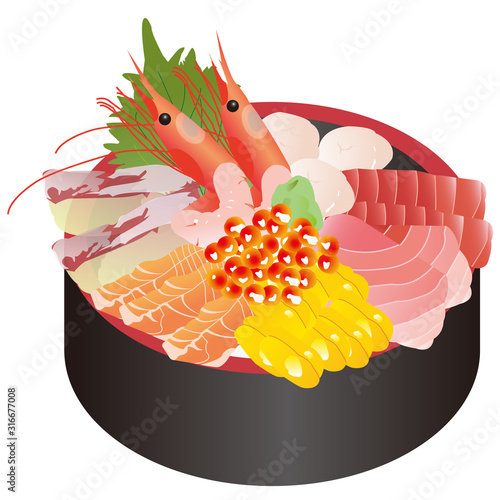 海鮮丼