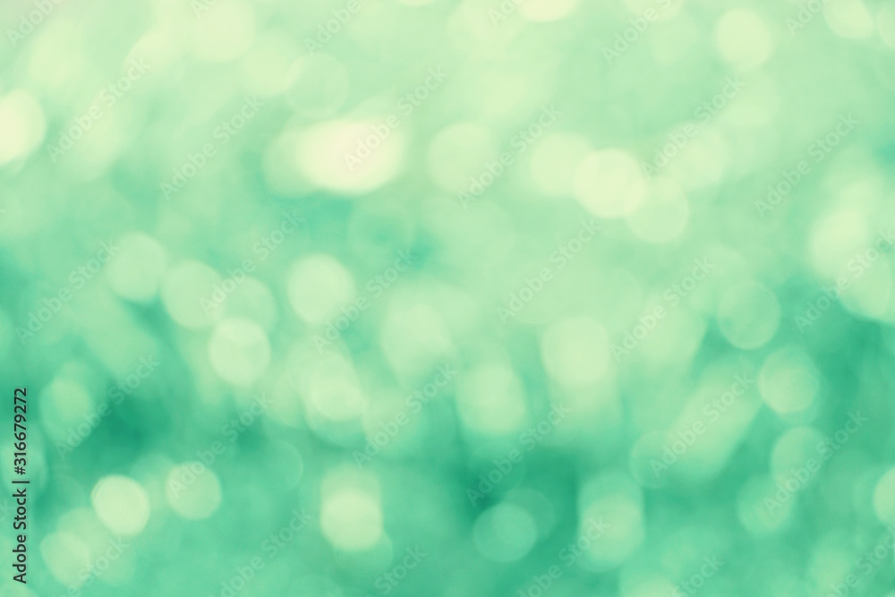 Green bokeh light abstract background Green bokeh light abstract background