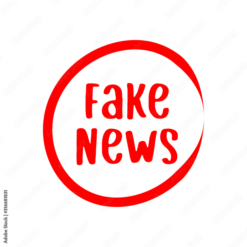a logo design about Fake News, Fake news logo, a logo design about Fake News, Fake news logo,