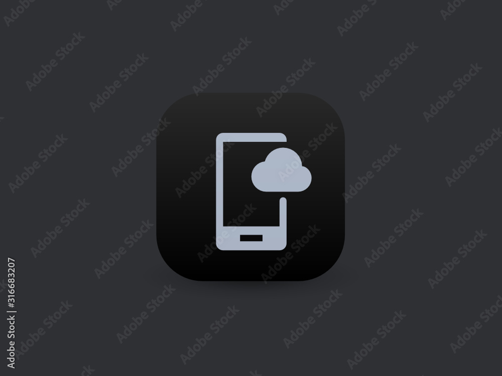 Mobile Cloud - App Icon Mobile Cloud - App Icon