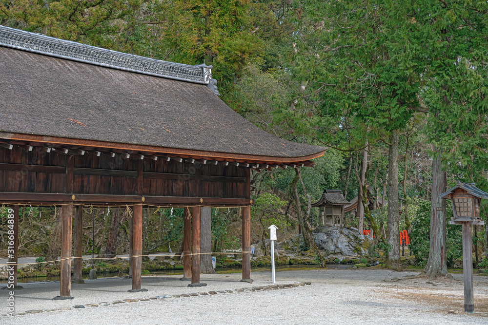 京都 上賀茂神社 土屋
