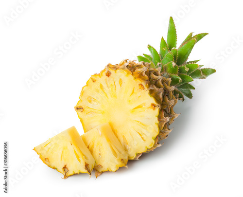 Ripe pineapple