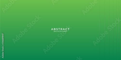 Abstract modern green lines background vector illustration presentation design. Suit for business, corporate, institution, conference, party, festive, seminar, and talks.