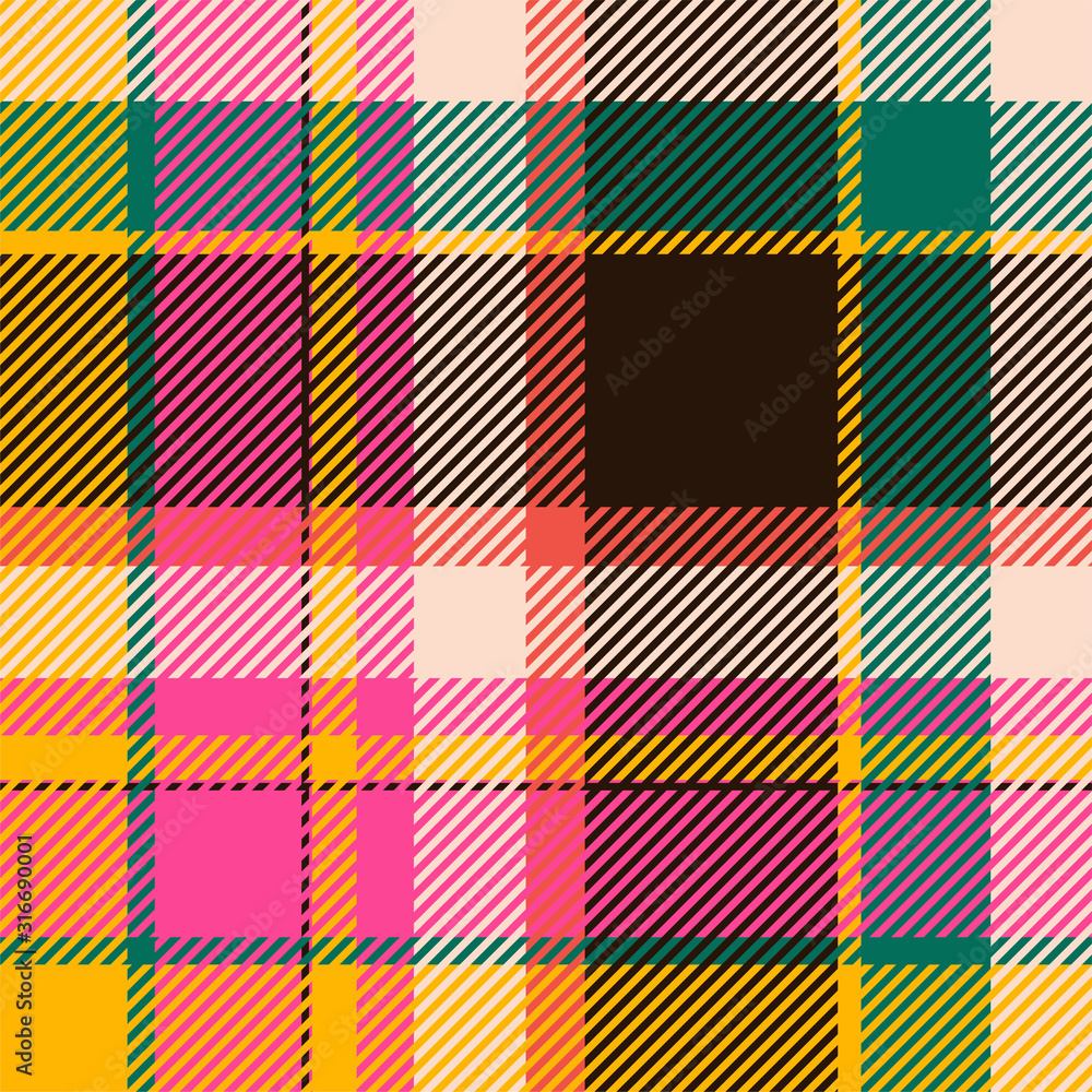 Tartan scotland seamless plaid pattern vector. Retro background fabric. Vintage check color square geometric texture. Tartan scotland seamless plaid pattern vector. Retro background fabric. Vintage check color square geometric texture.