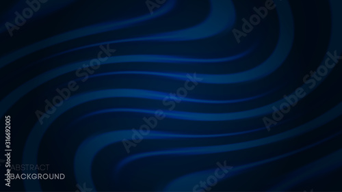 twisted cross line on blue background