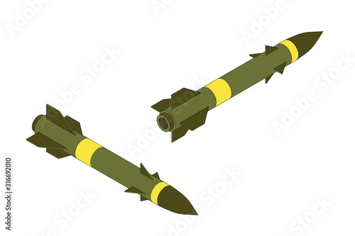 Fotografie, Obraz Military missile