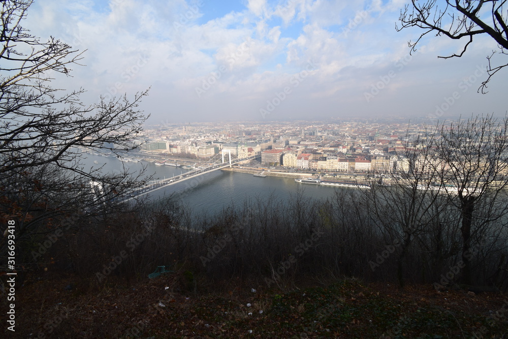 Donau, Stadt, Ungarn, Budapest, Europa