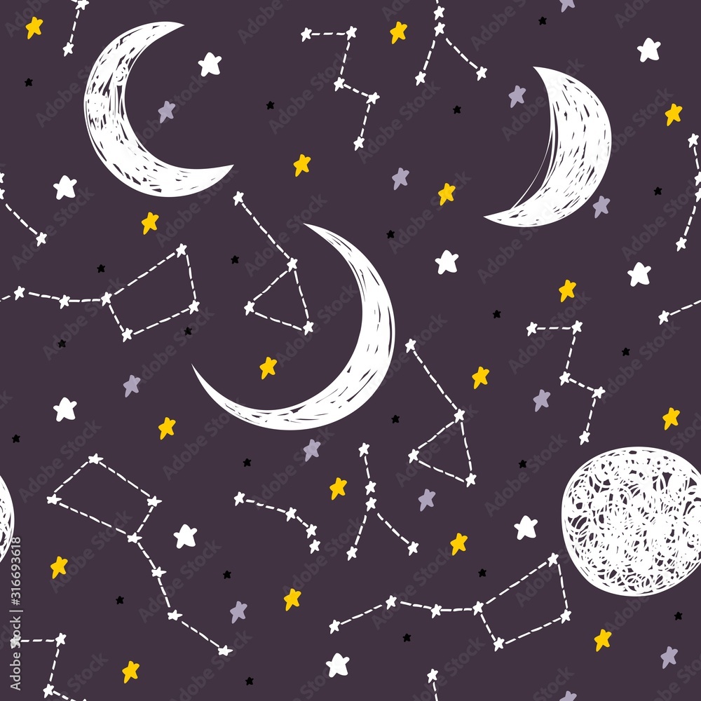 Naklejka premium Vector seamless pattern