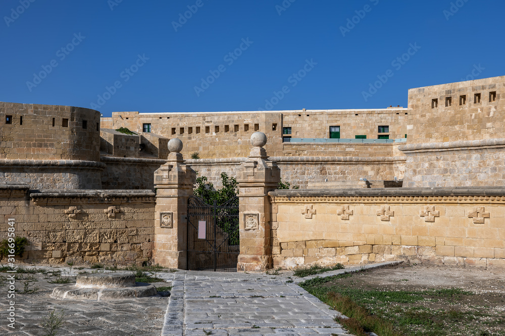 Fort Saint Elmo in Valletta, Malta
