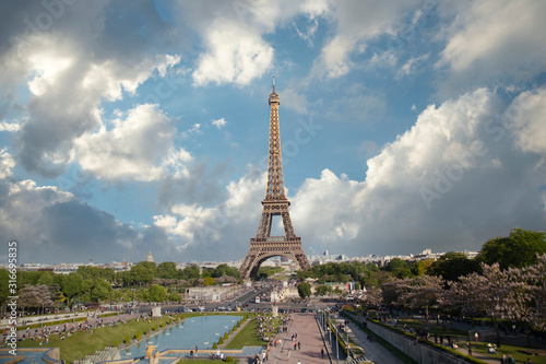 Eiffel Tower in Paris, France