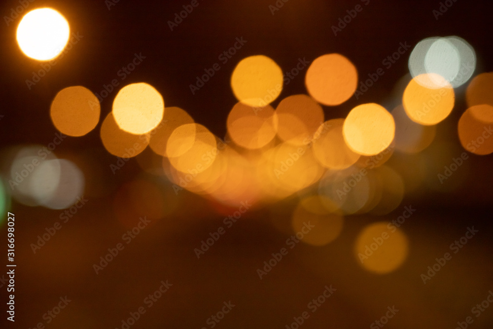 Blur image of city lights in the night. Blur image of city lights in the night.