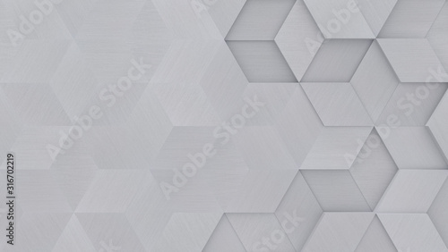 Abstract Metal Background With Copy Space (3D Illustration) © Vidady