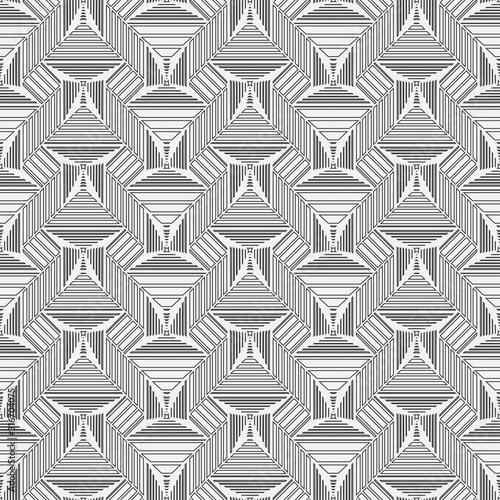 Seamless geometric vector pattern.