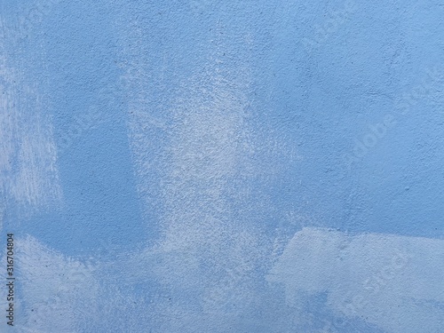 blue cement wall texture for background