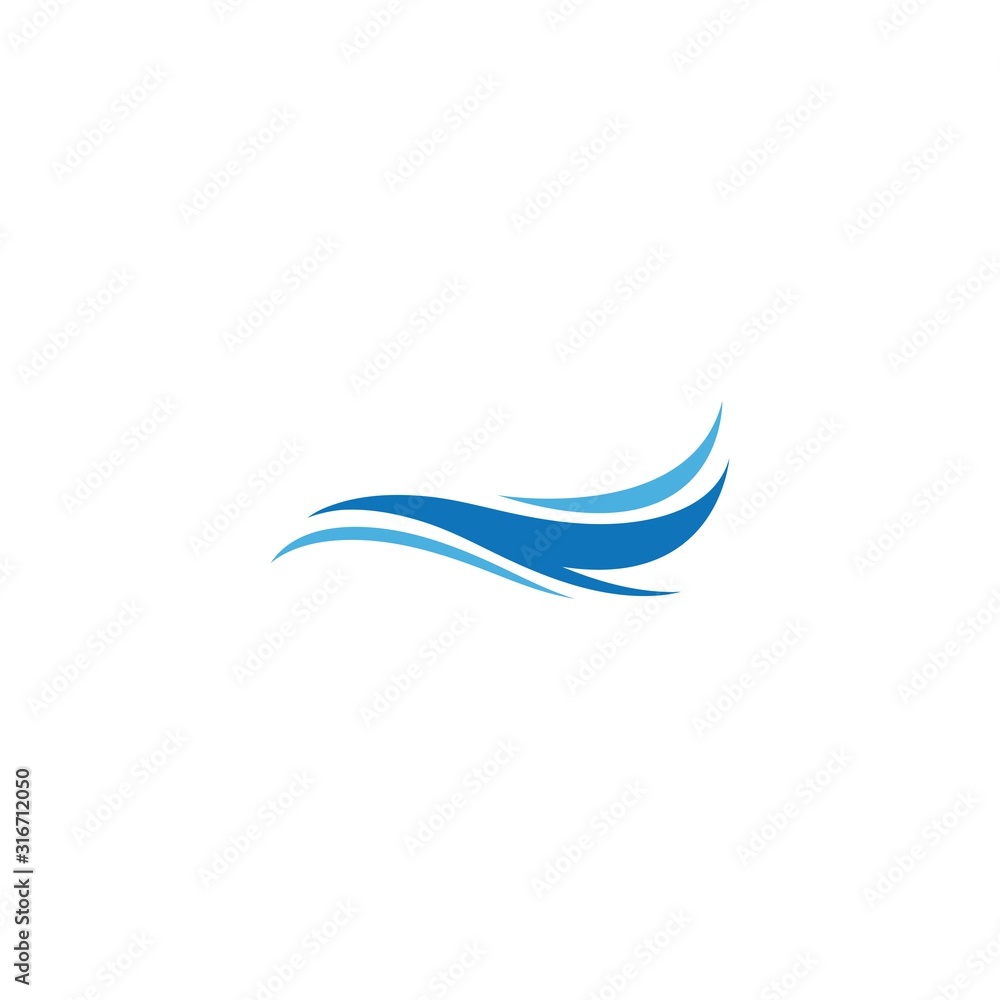 Water wave Logo Water wave Logo