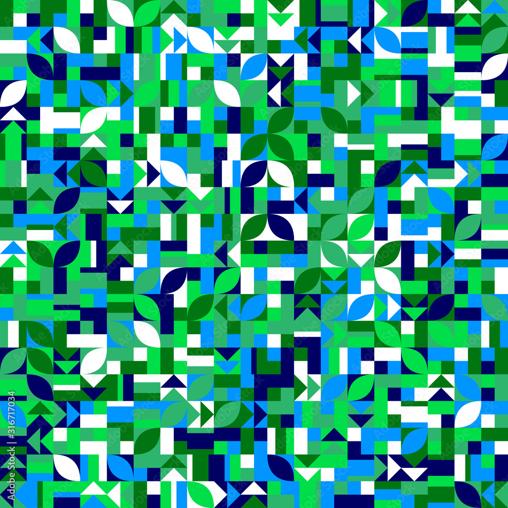 Chaotic mosaic pattern background design - abstract vector illustration Chaotic mosaic pattern background design - abstract vector illustration