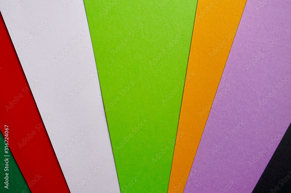 Obraz premium colorful papers, abstract and multi colored background