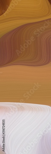 colorful vertical header with sienna, light gray and saddle brown colors