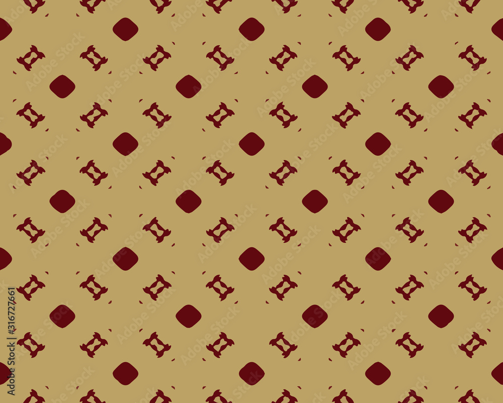 Seamless vector pattern in ornamental style. Geometric desing texture for greeting card and gifts.