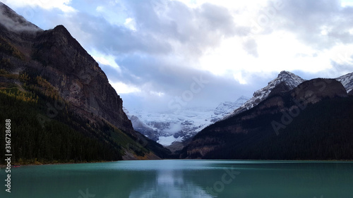 lake in the mountains