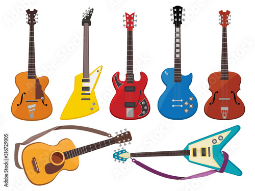 Fotografia, Obraz Guitars