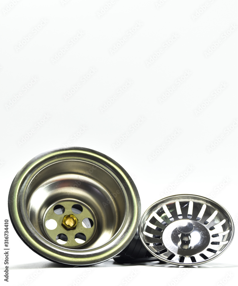 Navel sink stopper placed on a white background. Navel sink stopper placed on a white background.