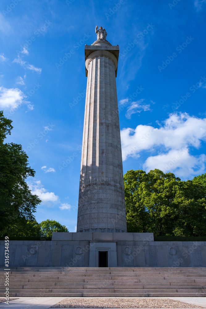 Das Meuse-Argonne American Memorial in Montfaucon d’Argonne/Frankreich