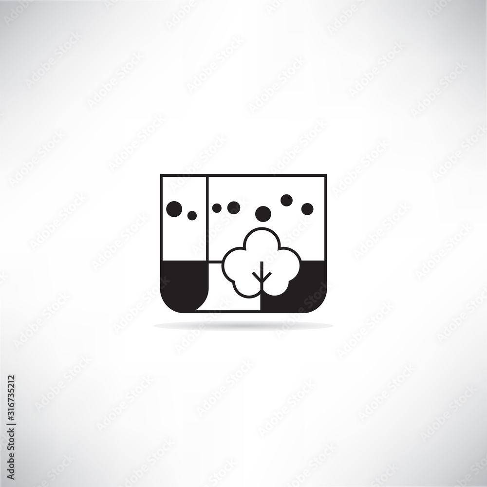 hydroponics icon for smart farm concept hydroponics icon for smart farm concept