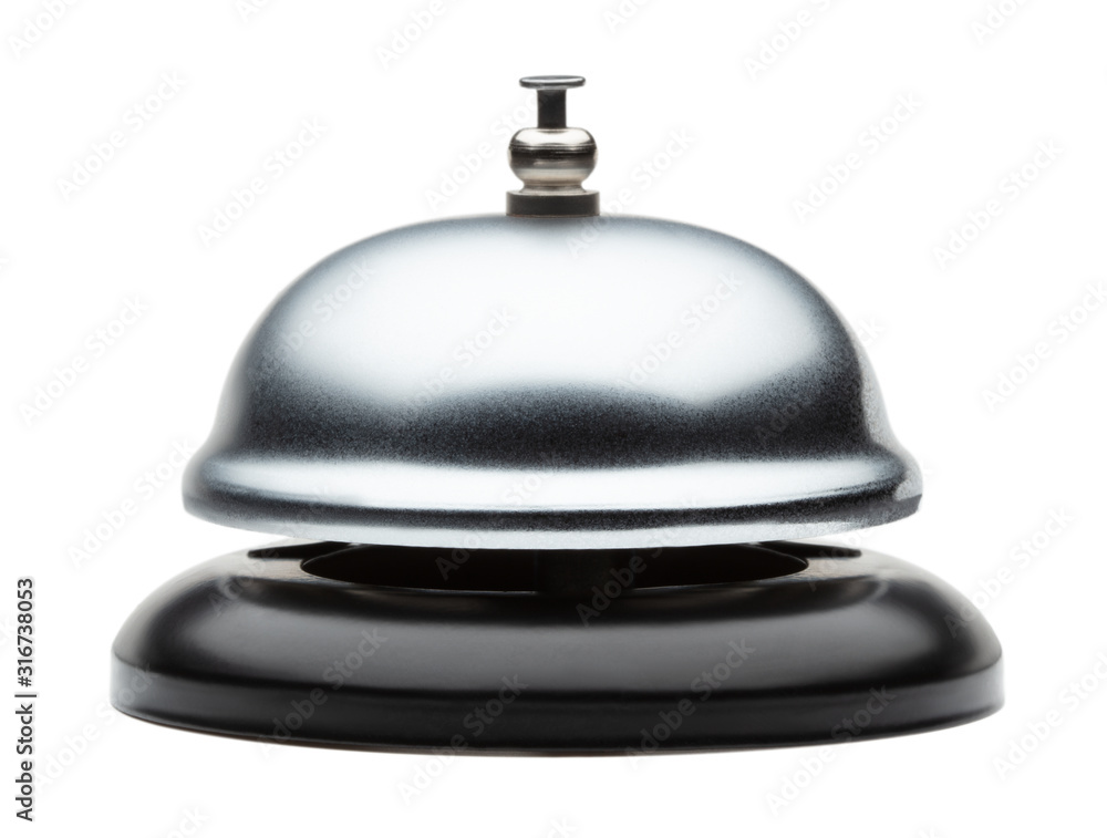 service bell isolated on white background service bell isolated on white background