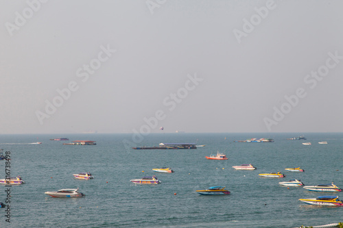 Boats in the bay © selezenj