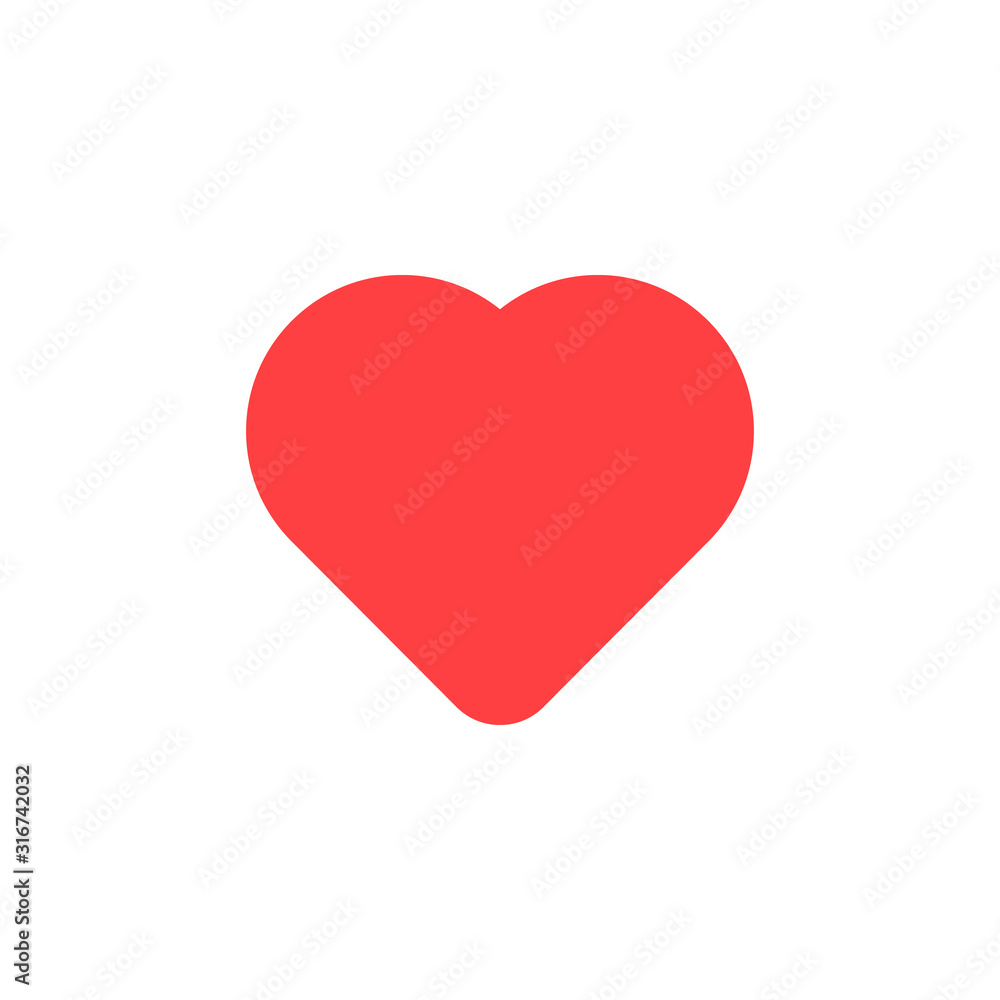 Heart glyph icon and romance element Heart glyph icon and romance element