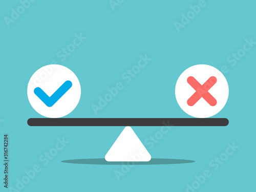 Scale, yes, no balance