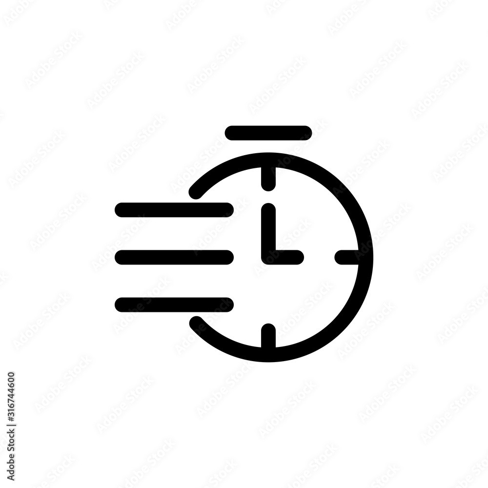 Fast Time Icon Fast Time Icon
