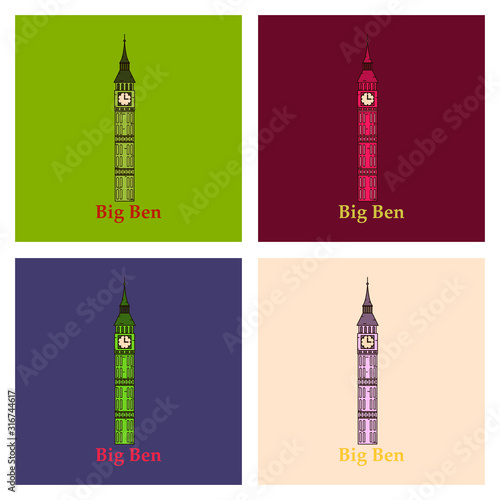 color big ben tower history architecture