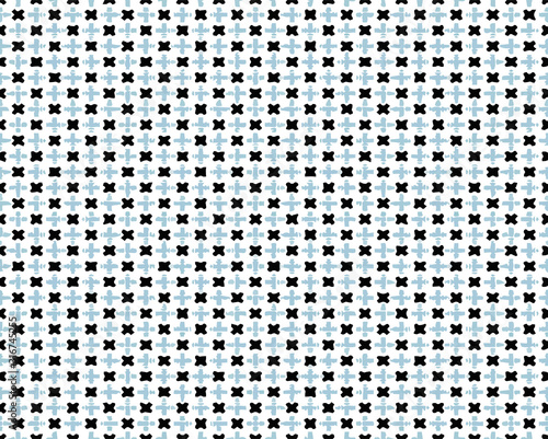 Seamless vector pattern in ornamental style. Geometric desing texture for greeting card and gifts.