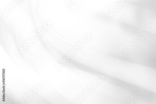 White smooth abstract background. Abstract white and gray color technology modern background design Illustration. Abstract white interior highlights future. Architectural background.