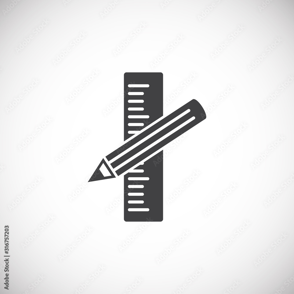 School related icon on background for graphic and web design. Simple illustration. Internet concept symbol for website button or mobile app School related icon on background for graphic and web design. Simple illustration. Internet concept symbol for website button or mobile app