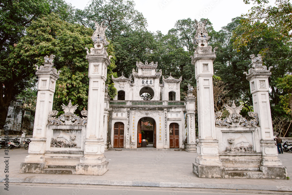 Obraz premium Kuan Thanh Temple. Vietnam Hanoi.