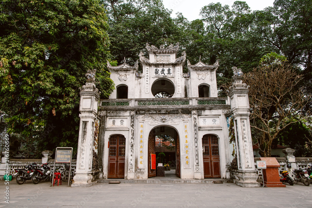 Kuan Thanh Temple. Vietnam Hanoi.